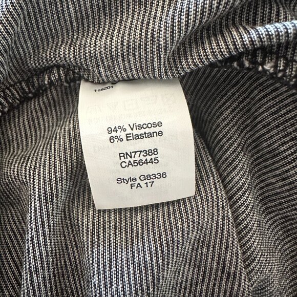 MADEWELL striped sleeveless knit dress size medium - Picture 5 of 6